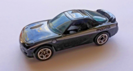 Matchbox 1993 Mazda RX-7 (mk III) Black w/ Silver Stripes Never Played With Cond - £5.42 GBP