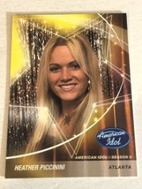 American Idol Trading Card #26 Heather Piccinni - £1.54 GBP