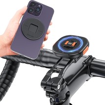 MG18L Claw Mini Magnetic Phone Mount Road Bike Mobile Phone Holder iding Bracket - £57.42 GBP