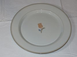 Dansk Tivoli La Tulipe 1 Dinner Plate 10 7/8&quot; wide off white~ - £10.11 GBP