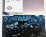 2020 Mercedes Benz G-Class Sales Brochure Manual - $19.99