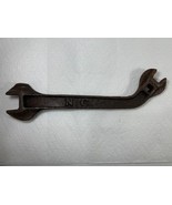 Vintage Unique Combination Wrench  N.C. 12.5&quot; Open Box Ended 1 1/8&quot; , 3/4&quot; - $240.59 MXN