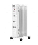 1500W Electric Space Heater with 3 Heat Settings and Safe Protection - C... - $196.99 CAD