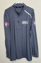 Charlotte Hornets Jacket 2XT Tall Gray Fanatics NBA 75th Anniversary USA... - $14.84