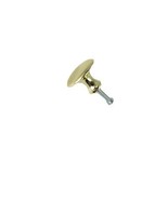 Amerock 255PB Mushroom Style Gold Tone Drawer Cabinet Knob Pull Handle 1... - $145.16 MXN