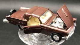 VTG Metallic Brown Ford Thunderbird Die Cast Toy Car 1:40 4.75&quot; Long - £7.45 GBP