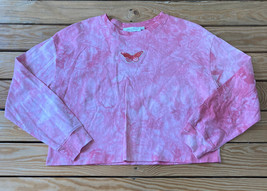 all in favor NWOT women’s butterfly tie dye top Size M Pink P8 - £9.95 GBP