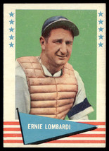 1961 Fleer Baseball Greats #55 Ernie Lombardi VG-EX-B108R12 - £23.55 GBP