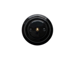 Porcelain Toggle Switch 1 Gang Two-Way Flush Black Diameter 3.9&quot; OLDE WO... - $45.26