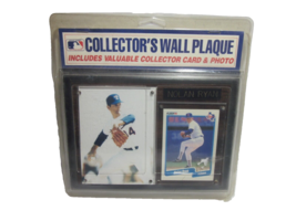 Vintage  Nolan Ryan MLB Wall Plaque Texas Rangers Collector Card Photo 8" x 6" - £14.93 GBP