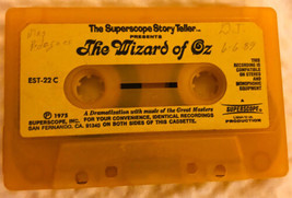 Vintage Wizard Of Oz Childrens Cassette Tape Movie Story - $15.00