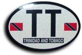 Trinidad and Tobago Oval decal - £2.33 GBP