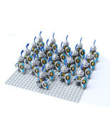 21Pcs Medieval Castle Knight Minifigures Roman Warriors Mini Building Bl... - $31.69