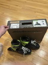 Bladerunner kids  Inline Roller Skates Green/Black Size 2-6 - $44.55