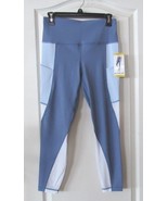 Active Life Colorblock w/ Mesh Leggings BELLA BLUE Women&#39;s Sz M-XXL NWT ... - $26.87