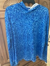 Silver Bait Swim Shirt With Hood UPF 50+ Men’s Size Extra Large Blue Wat... - $39.99