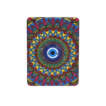 Evil Eye Mandala Kaleidoscope Flower Cosmetic Mirror - £6.58 GBP