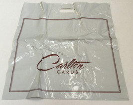 Vintage defunct Carlton cards store plastic shopping bag movie photo prop - $19.75