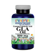 GLA (Gamma Linolenic Acid) 800mg 200 Caps by Vitamins Because - £11.62 GBP
