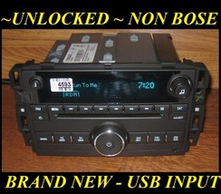 NEW Unlocked 2010-2023 Chevy Express GMC Savana CD Radio USB/Aux Input OEM - £225.53 GBP