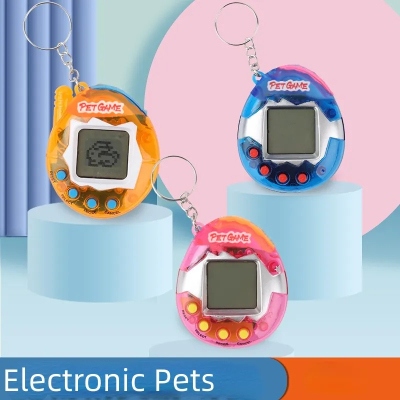 3PCs Transparent Electronic Pets Tamagotchi 90S Nostalgic 168 Pets In One - £8.53 GBP+