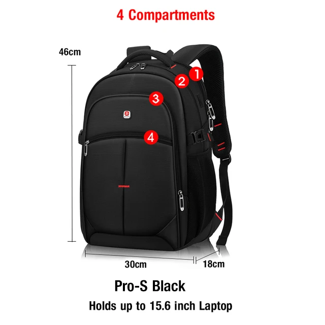 BALANG Laptop Backpack Men Women Bolsa Mochila for 15.6 17 inch Notebook Compute - $83.01