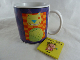 Sakura Halloween Coffee Tea Mugs Haunted Holiday Zalauf Whimsical Cat + Magnet - £8.69 GBP