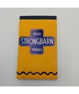 Vintage High Strongbarn Tensile memo Notepad UNUSED BURLINGTON IOWA  - $6.67