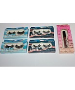 Ioni Wispy Lightweight  3D Faux Mink Lashes Lot Of 4 In Box + Brow Gel  - £11.13 GBP