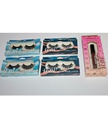 Ioni Wispy Lightweight  3D Faux Mink Lashes Lot Of 4 In Box + Brow Gel  - £11.30 GBP