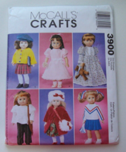 American Girl 18" Doll McCalls 3900 Dress, Cheering, Pants, Top & More Uncut - $10.00