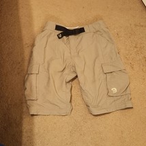 Mountain Hardwear size small 100 percent nylon outdoor hiking shorts - $19.79
