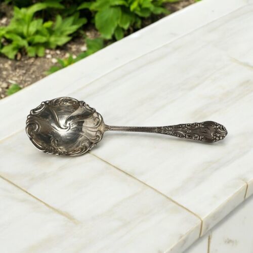 Antique Victorian 1895 International Silver Lincoln Serving Spoon 8.5 Mo... - $16.53
