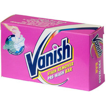 VANISH laundry Bar Soap for stubborn stains -1 ct.-75g- -FREE SHIPPING - £7.01 GBP