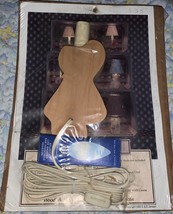 1985 Wood World Inc. Wood Kit Cute Sun Bonnet Girl Mini Lamp Sealed Crafts - $14.03