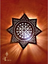 Moroccan light for Wall Light - Lampshades Sconce Handmade Brass Wall Li... - $300.00