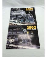 Set Of (2) 2002 Kline Train Catalogs First And Second Edition - $19.80