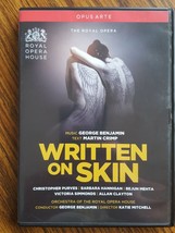 Written on Skin Royal Opera House Christopher Purves DVD Full-Length Region free - £11.71 GBP