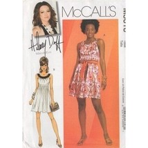 McCall&#39;s Sewing Pattern 5618 Lined Dresses Belt Misses Size 4-10 - £7.01 GBP
