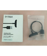 Fitbit Inspire 2 &amp; Ace 3 Charging Cable Black Genuine Original Authentic... - £7.75 GBP