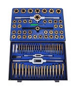 VEVOR 86PC Tap and Die set, Tap and Die Set Metric and Standard, Large T... - $84.09