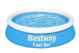 Fast Set 10&#39; x 30&quot; Above Ground Pool Set, Blue - £75.30 GBP