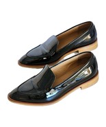 Everlane Women&#39;s Loafers Modern Black Patent Leather Size 6 Made In Italy - $79.99