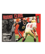1996 Upper Deck Collector&#39;s Choice Marvin Harrison #15 Rookie Class RC C... - $34.24 MXN