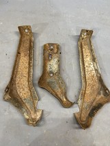 1965 Chevy Chevelle Rear Back Bumper Mounting Brackets Support Braces Ma... - $1,398.50 MXN
