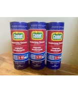 Lot of 3 Comet Cleanser with Chlorinol, Powder, 21 oz Canister (PGC32987EA) - £23.49 GBP