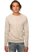 Unisex Triblend Fleece Raglan Crew Sweatshirt | MADE IN USA - $39.99