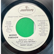 Buddy Miles Runaway Child (Little Miss Nothin) 45 Rock Funk Promo Mercury 73170 - £8.00 GBP