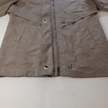 Giorgio Morandi Women's Tan/Khaki Full Zip Coat Jacket Size L Chest Measured 51" image 12