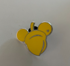 Mickey Mouse Face Yellow Acorn Pin Disney Pin - $10.00